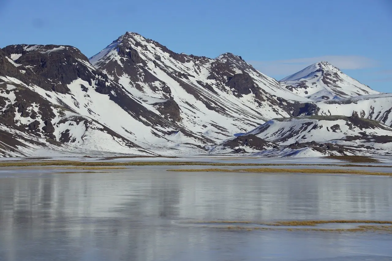 Mountains in Iceland