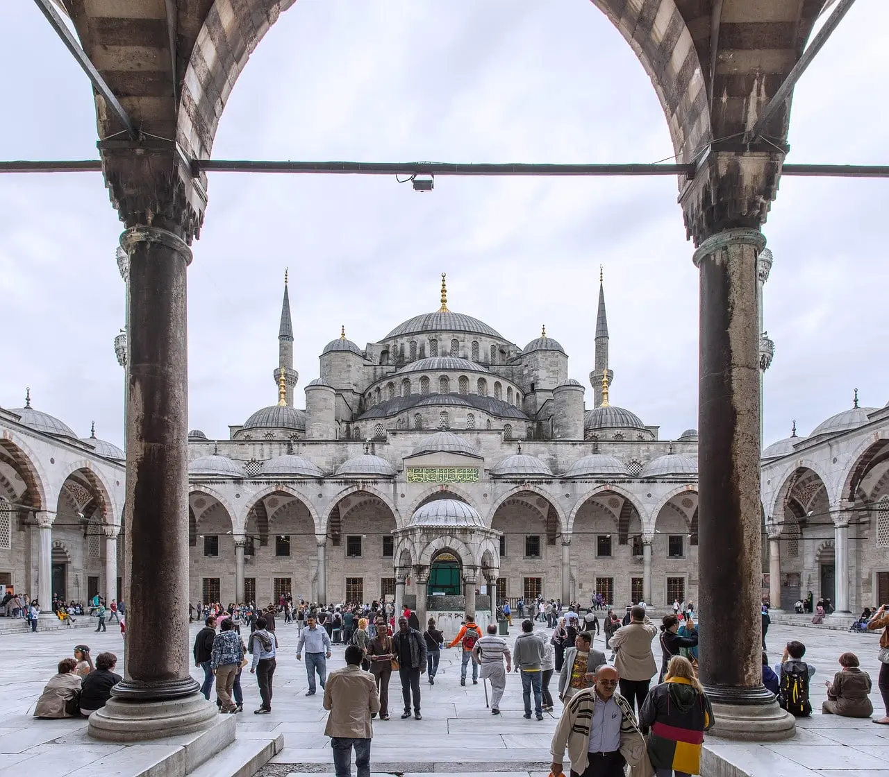 Busy place in turkey